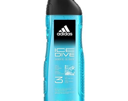 Adidas Ice Dive 3-in-1 Shower Gel for Men 400ml Cheap