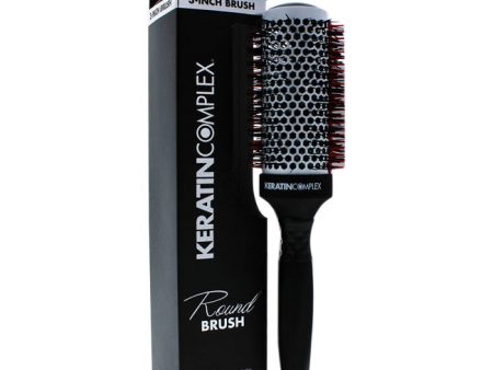 Keratin Complex Thermal Round Brush by Keratin Complex for Unisex - 3 Inch Hair Brush Online Hot Sale