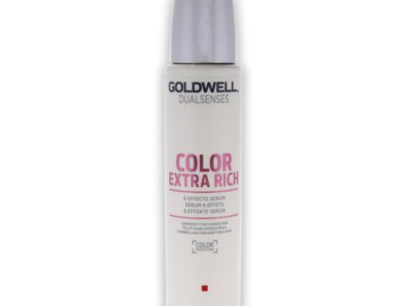 Goldwell DualSenses Color Extra Rich 6 Effects Serum by Goldwell for Unisex - 3.3 oz Serum Online Sale