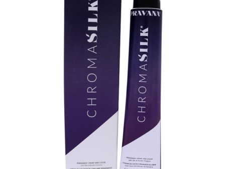 Pravana ChromaSilk Creme Hair Color - 6.4L Dark Copper Lowlight by Pravana for Unisex - 3 oz Hair Color Discount