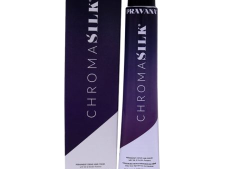 Pravana ChromaSilk Creme Hair Color - 4.56 Mahogany Red Brown by Pravana for Unisex - 3 oz Hair Color For Discount