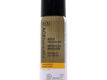 AGEbeautiful Root Touch Up Temporary Haircolor Spray - Light Blonde by AGEbeautiful for Unisex - 2 oz Hair Color Sale