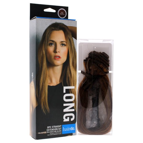 Hairdo Straight Extension Kit - R28S Glazed Fire by Hairdo for Women - 8 x 16 Inch Hair Extension For Cheap