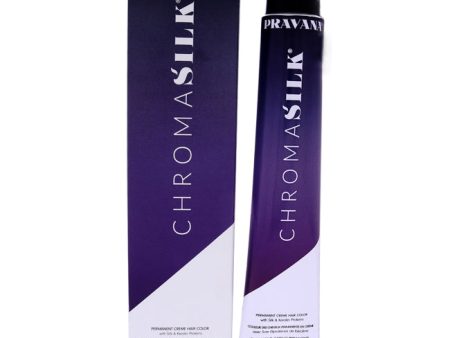 Pravana ChromaSilk Creme Hair Color - 5.3 Light Golden Brown by Pravana for Unisex - 3 oz Hair Color For Discount