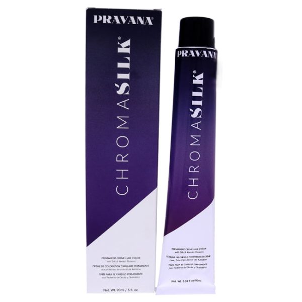 Pravana ChromaSilk Creme Hair Color - 5.3 Light Golden Brown by Pravana for Unisex - 3 oz Hair Color For Discount