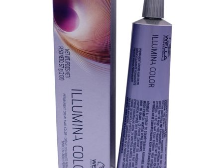 Wella Illumina Color Permanent Creme Hair Color - 7 81 Medium Blonde-Pearl Ash by Wella for Unisex - 2 oz Hair Color Supply