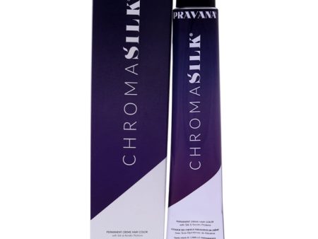 Pravana ChromaSilk Creme Hair Color - 5.6 Light Red Brown by Pravana for Unisex - 3 oz Hair Color Hot on Sale