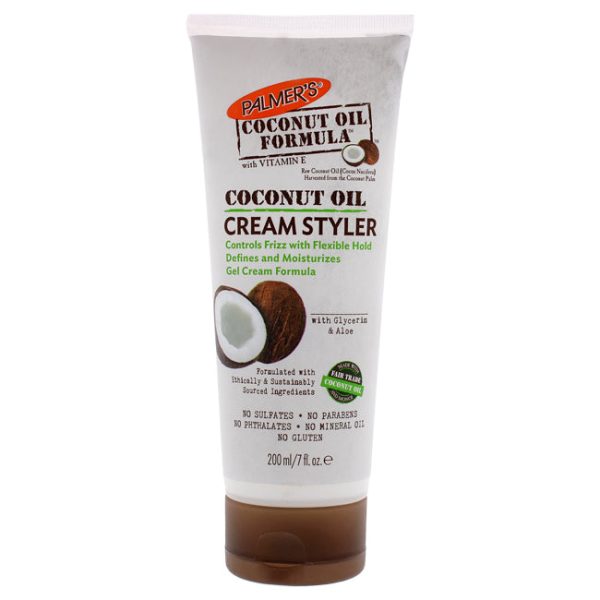 Palmers Coconut Oil Cream Styler by Palmers for Unisex - 7 oz Cream For Discount