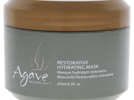 Agave Healing Oil Restorative Hydrating Mask by Agave Healing Oil for Unisex - 8.5 oz Masque Online now