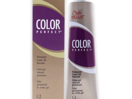 Wella Color Perfect Permanent Creme Gel Haircolor - B Blue Modifier by Wella for Unisex - 2 oz Hair Color Online Hot Sale