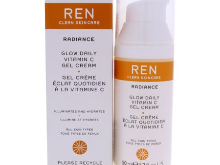 REN Glow Daily Vitamin C Gel Cream by REN for Unisex - 1.7 oz Cream For Cheap