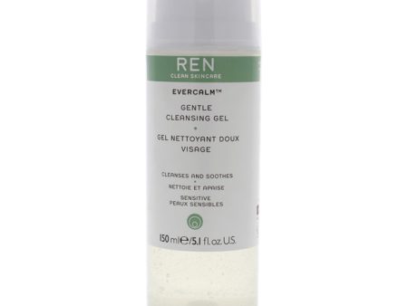 REN Evercalm Gentle Cleansing Gel by REN for Unisex - 5.1 oz Gel Hot on Sale