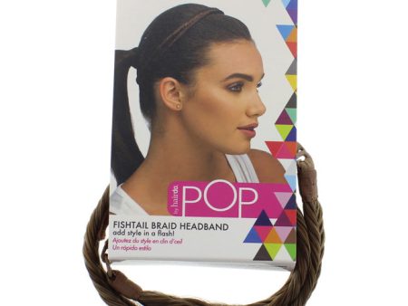 Hairdo Pop Fishtail Braid Headband - R1416T Buttered Toast by Hairdo for Women - 1 Pc Hair Band Cheap