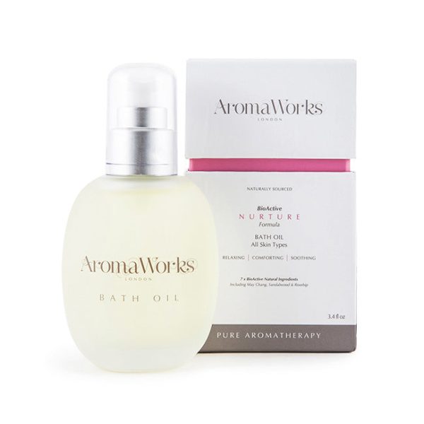 Aromaworks Nurture Bath Oil by Aromaworks for Unisex - 3.4 oz Oil Supply