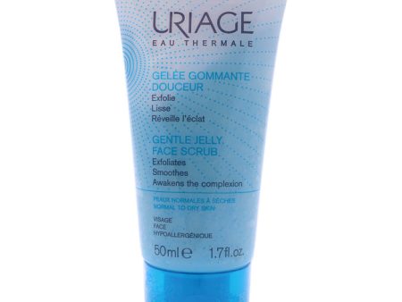 Uriage Gentle Jelly Face Scrub by Uriage for Unisex - 1.7 oz Scrub Supply