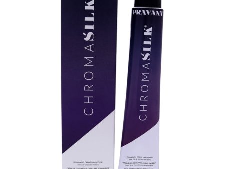 Pravana ChromaSilk Creme Hair Color - 4.4 Copper Brown by Pravana for Unisex - 3 oz Hair Color Online Hot Sale