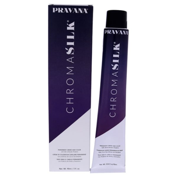 Pravana ChromaSilk Creme Hair Color - 4.4 Copper Brown by Pravana for Unisex - 3 oz Hair Color Online Hot Sale