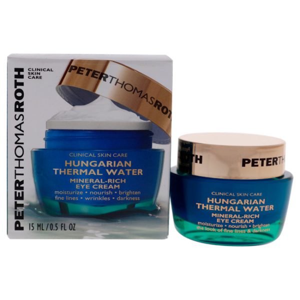 Peter Thomas Roth Hungarian Thermal Water Mineral-Rich Eye Cream by Peter Thomas Roth for Unisex - 0.5 oz Cream Online Hot Sale