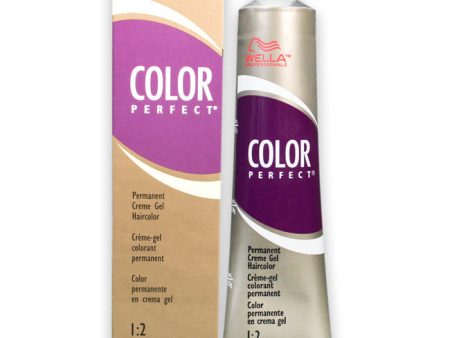 Wella Color Perfect Permanent Creme Gel Haircolor - 6A Dark Ash Blonde by Wella for Unisex - 2 oz Hair Color Discount