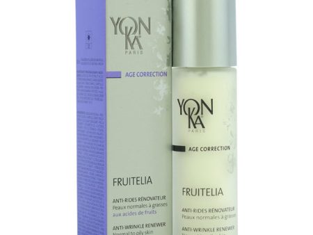 Yonka Age Correction Fruitelia PNG Anti-Wrinkle Renewer - Normal to Oily Skin by Yonka for Unisex - 1.69 oz Emulsion Online Sale