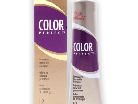 Wella Color Perfect Permanent Creme Gel Haircolor - 4A Medium Ash Brown by Wella for Unisex - 2 oz Hair Color Sale