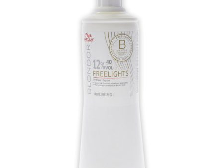 Wella Blondor Freelights Developer 12 Percent 40 Vol by Wella for Unisex - 32 oz Lightener Sale