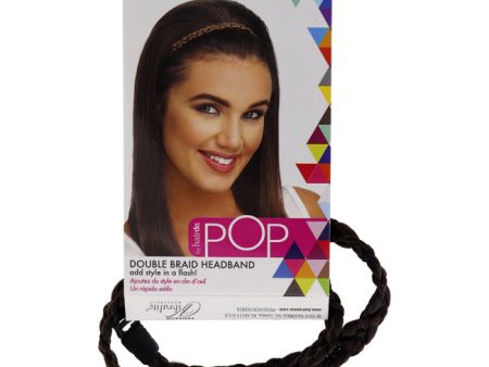 Hairdo Pop Double Braid Headband - R6 Dark Chocolate by Hairdo for Women - 1 Pc Hair Band Online Hot Sale