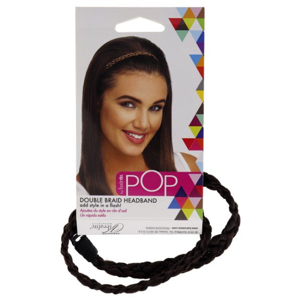 Hairdo Pop Double Braid Headband - R6 Dark Chocolate by Hairdo for Women - 1 Pc Hair Band Online Hot Sale