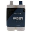 Paul Mitchell Original Set by Paul Mitchell for Unisex - 2 Pc 33.8oz Awapuhi Shampoo, 33.8oz Detangler For Discount