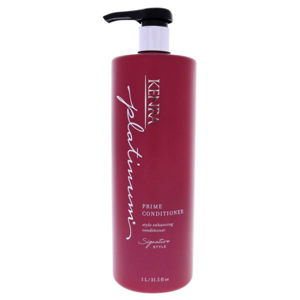 Kenra Platinun Signature Style Prime Conditioner by Kenra for Unisex - 31.5 oz Conditioner For Cheap