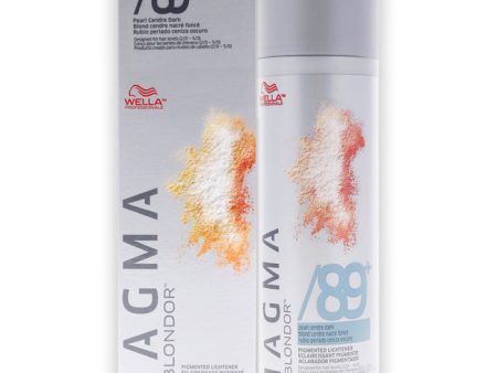 Wella Magma by Blondor Pigmented Lightener - 89 Plus Pearl Cendre Dark by Wella for Unisex - 4.2 oz Lightener Hot on Sale