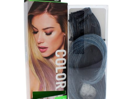 Hairdo Straight Color Extension Kit - Stormy Blue by Hairdo for Women - 6 x 23 Inch Hair Extension Online Hot Sale