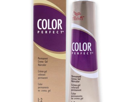 Wella Color Perfect Permanent Creme Gel Haircolor - 5A Light Ash Brown by Wella for Unisex - 2 oz Hair Color on Sale