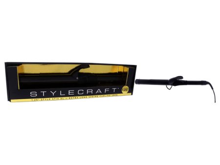 StyleCraft Style Stix XL Spring Curling Iron - SCSSXL125 by StyleCraft for Unisex - 1.25 Inch Curling Iron Online Sale