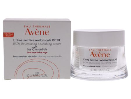 Avene Rich Revitalizing Nourishing Cream - Very Dry Sensitive Skin by Avene for Women - 1.6 oz Cream Cheap