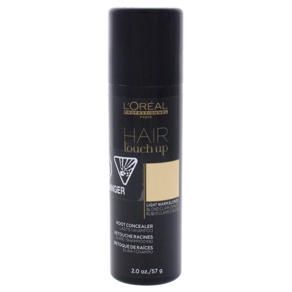 LOreal Professional Hair Touch Up Root Concealer Spray - Warm Blonde by LOreal Professional for Unisex - 2 oz Hair Color Sale