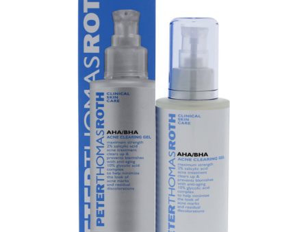 Peter Thomas Roth AHA-BHA Acne Clearing Gel by Peter Thomas Roth for Unisex - 3.4 oz Treatment For Cheap