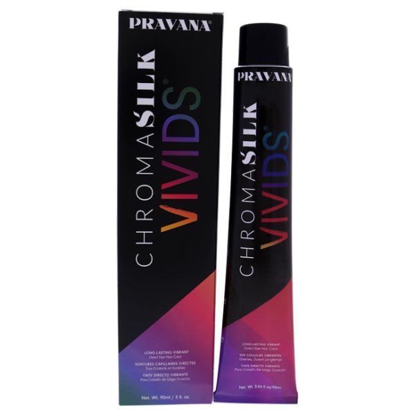 Pravana ChromaSilk Vivids Long-Lasting Vibrant Color - Aquamarine by Pravana for Unisex - 3 oz Hair Color Cheap