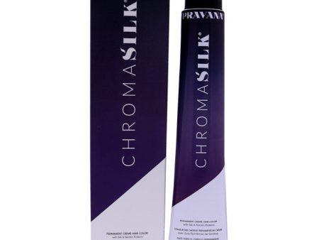 Pravana ChromaSilk Creme Hair Color - 5.66 Light Intense Red Brown by Pravana for Unisex - 3 oz Hair Color Cheap