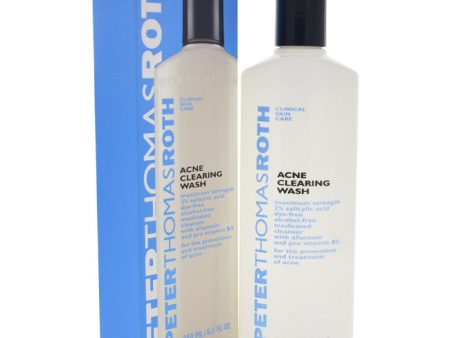 Peter Thomas Roth Acne Clearing Wash by Peter Thomas Roth for Unisex - 8.5 oz Cleanser Sale