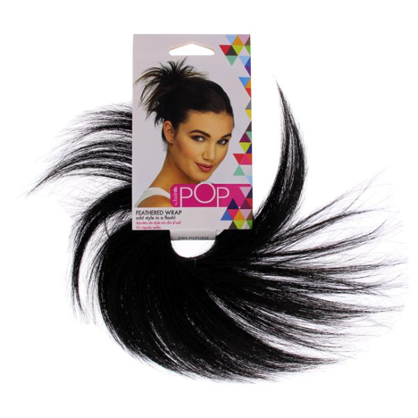 Hairdo Pop Feather Wrap - R2 Ebony by Hairdo for Women - 1 Pc Hair Wrap Sale