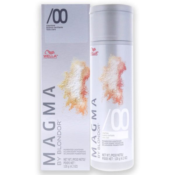 Wella Magma by Blondor Pigmented Lightener - 00 Cleartone by Wella for Unisex - 4.2 oz Lightener For Cheap