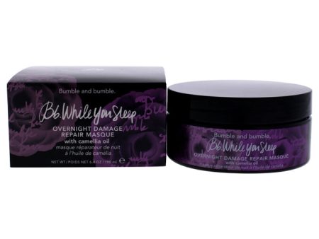 Bumble and Bumble While You Sleep Overnight Damage Repair Masque by Bumble and Bumble for Unisex - 6.4 oz Masque For Sale