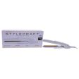 StyleCraft Shmedium Palm-Size Professional Iron Straightener - SCSH58W White by StyleCraft for Unisex - 1 Pc Flat Iron Fashion