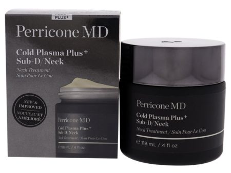 Perricone MD Cold Plasma Plus Sub-D Neck by Perricone MD for Unisex - 4 oz Treatment on Sale