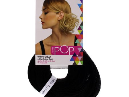 Hairdo Pop Wavy Wrap - R2 Ebony by Hairdo for Women - 1 Pc Hair Wrap Online now