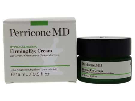 Perricone MD Hypoallergenic Firming Eye Cream by Perricone MD for Unisex - 0.5 oz Cream Sale