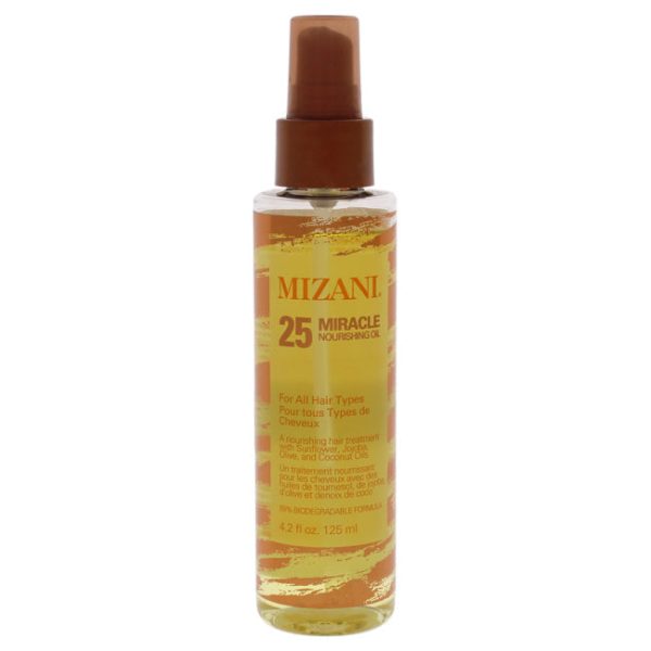 Mizani 25 Miracle Nourishing Oil by Mizani for Unisex - 4.2 oz Treatment Sale