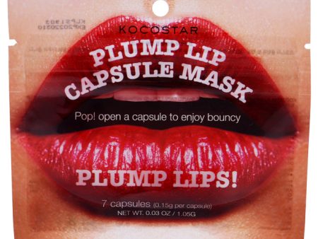 Kocostar Plump Lip Capsule Mask by Kocostar for Unisex - 7 Count Mask Online Hot Sale