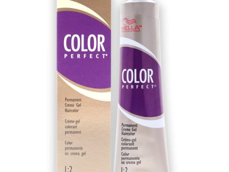 Wella Color Perfect Permanent Creme Gel Haircolor - 12A Utra Light Ash Blonde by Wella for Unisex - 2 oz Hair Color Online now